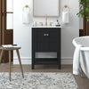 Nearmé Dallas 23.5 Inch Bathroom Vanity in Black- Cabinet Only Nearmé