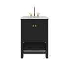 Nearmé Dallas 23.5 Inch Bathroom Vanity in Black- Cabinet Only Nearmé