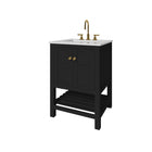 Nearmé Dallas 23.5 Inch Bathroom Vanity in Black- Cabinet Only Nearmé