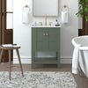 Nearmé Dallas 23.5 Inch Bathroom Vanity in Sage- Cabinet Only Nearmé