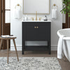 Nearmé Dallas 29.5 Inch Bathroom Vanity in Black- Cabinet Only Nearmé
