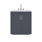 Nearmé Miami 29.5 Inch Bathroom Vanity in Grey- Cabinet Only Nearmé