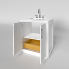 Nearmé Miami 29.5 Inch Bathroom Vanity in White- Cabinet Only Nearmé