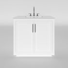 Nearmé Miami 35.5 Inch Bathroom Vanity in White- Cabinet Only Nearmé