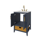 Nearmé New York 23.5 Inch Bathroom Vanity in Blue- Cabinet Only Nearmé