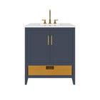 Nearmé New York 29.5 Inch Bathroom Vanity in Blue- Cabinet Only Nearmé