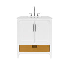 Nearmé New York 29.5 Inch Bathroom Vanity in White- Cabinet Only Nearmé